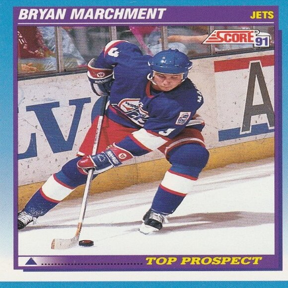 Bryan Marchment - Winnipeg Jets NHL Hockey Card Collection - Picture 2 of 3